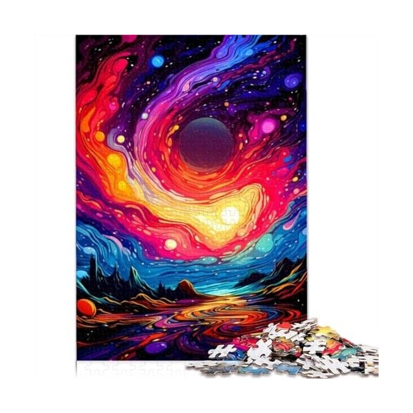 Puzzles 500 pièces Puzzles pour Adultes Enfants Peinture Phare pour Adultes Puzzle en Bois Puzzle pour Adultes Jeu éducatif d