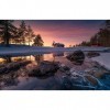 RUIYANMQ Puzzle 1000 pièces Paysage Hivernal norvégien Adultes Enfants Jouets en Bois Jeu éducatif Zy230Tm