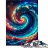 Puzzles pour Adultes 500 pièces Puzzle Spatial Yin et Yang pour Adultes Puzzles en Bois Cadeaux danniversaire de Noël 500 pi