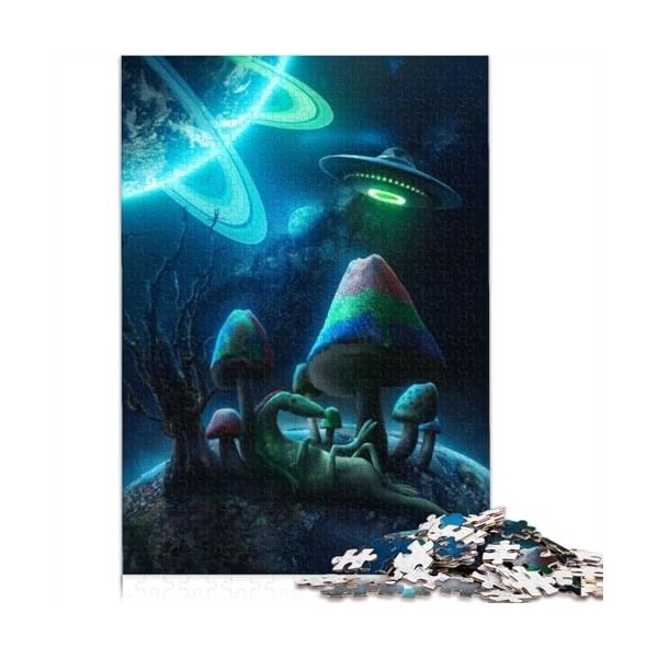 Puzzles pour Adultes Astral Wolf 500 Puzzles Adultes et Enfants Puzzle en Bois pour Adultes Puzzle pour Adultes et Enfants 50