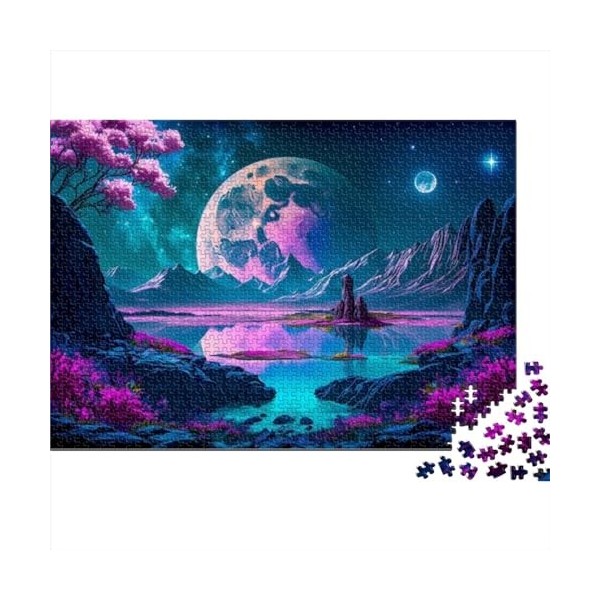 Puzzles Great Sage 500 pièces pour Adultes Puzzles en Bois pour Adultes et Enfants Décoration dintérieur Unique et Cadeaux 5