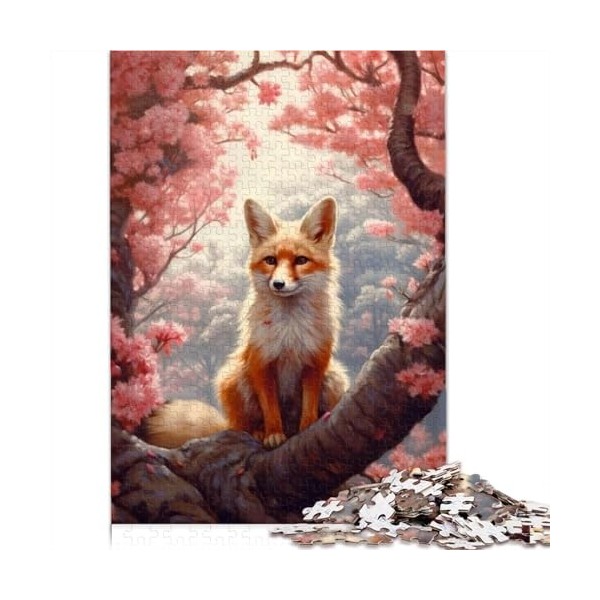 Puzzles pour Adultes Paysage Urbain Nocturne de Galaxie 500 pièces Puzzle en Bois pour Adultes et Enfants Jeu éducatif pour E