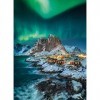 Clementoni- Lofoten Islands-1000 pièces-Puzzle Adulte-fabriqué en Italie, 39601, Multicolore