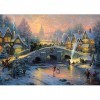 Schmidt - 58450 - Puzzle Classique - Village en Hiver