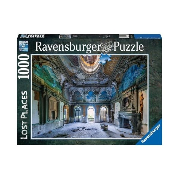 Ravensburger - Puzzle 1000 pièces - La salle de bal Lost Places - Adultes et enfants dès 14 ans - Puzzle de qualité supérie