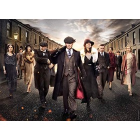 Clementoni Other License Peaky Blinders Puzzle-1000 pièces Netflix-Puzzle Adulte-fabriqué en Italie, 39570, No Color
