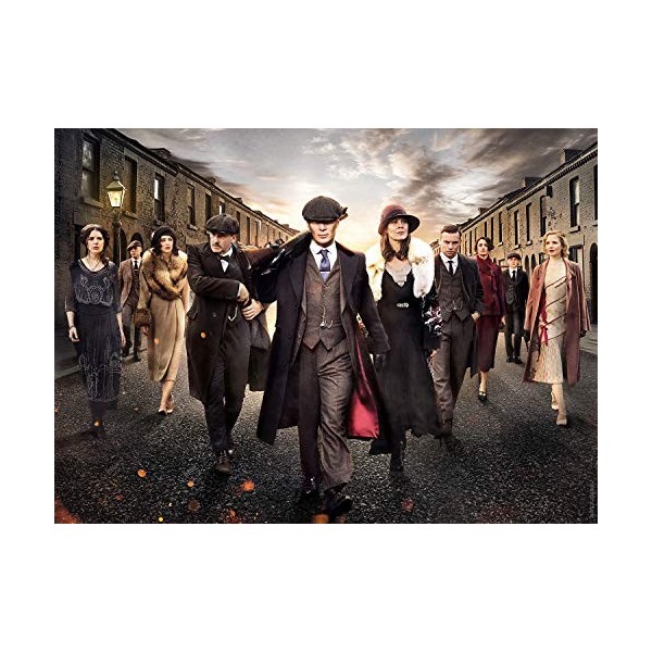 Clementoni Other License Peaky Blinders Puzzle-1000 pièces Netflix-Puzzle Adulte-fabriqué en Italie, 39570, No Color