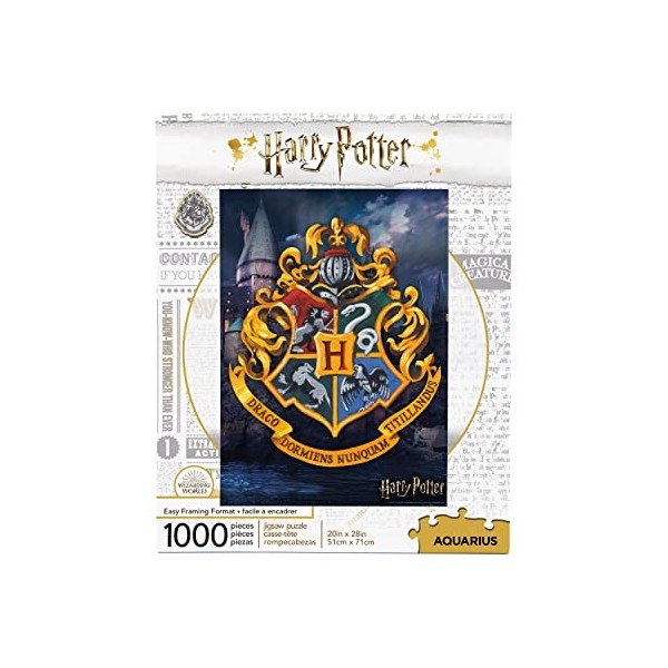 Aquarius- Harry Potter Puzzle, 65347, Noir