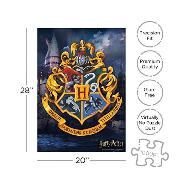 Aquarius- Harry Potter Puzzle, 65347, Noir