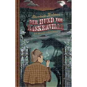 moses Professor Sherlock Holmes 252 pièces Double Face pour Les Fans du Classique Emballage en Forme de Livre Taille Puzzle 2