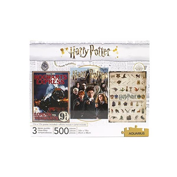 Aquarius Potter, 100%,Looking for,Merchandise :,of Harry, Perfect,The Ultimate Puzzle, 62001, Multicolore