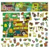Headu - Puzzle + Stickers - The Farm MU24926 
