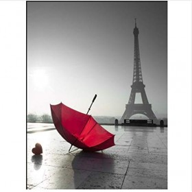 WACYDSD Puzzle Adulte 1000 Pièces Love Tour Eiffel Puzzle Classique Kit Bricolage Jouet en Bois Cadeau Unique Décor À La Mais