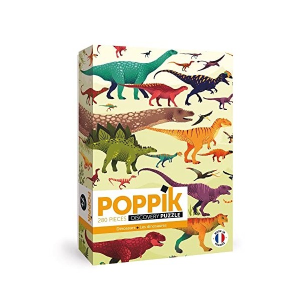 POPPIK - Puzzle Dinosaures 280 pièces