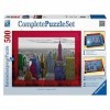 Ravensburger - 14894 - Puzzle Classique - Couleurs De New York Comp - 500 Pièces