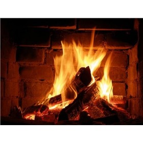 Puzzle en Bois 300 pièces/Cheminée brûlante/Cadeau personnalisé pour Adolescents et Adultes