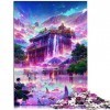 Puzzle de Chute deau pour enfantsPuzzle en Bois pour Adultes 500 pièces Puzzle Cadeaux Famille Puzzle Jeu 19,7 "x 20,47" / 3