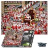 All Jigsaw Puzzles AJP10677 Chaos at The Christmas Grotto-500 Pièce Extra Large