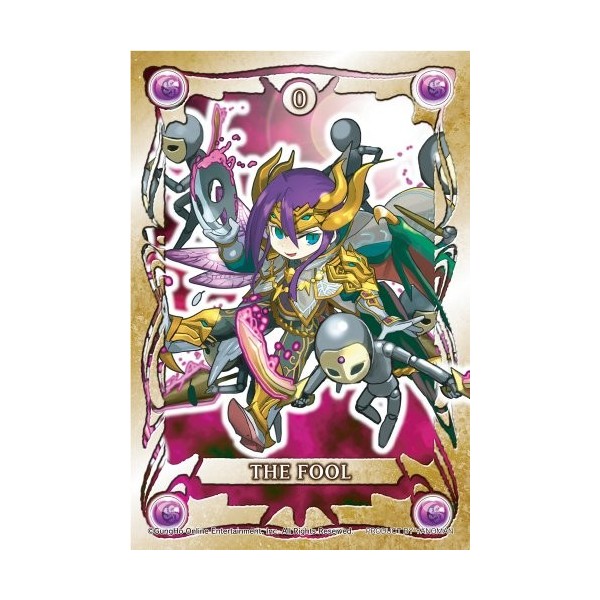 PUZZLE & DRAGONS Petit jigsaw puzzle piece 99 Light & Dragons Tarot Fool Fool 99-304 japan import 