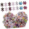 JOINPAYA 1 Jeu Puzzle Jouets de Printemps pour Tout-Petits Casse-tête au Sol scie sauteuse énigmes Jouet de décompression Cas