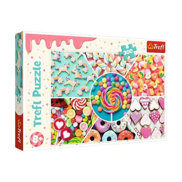 Trefl-300 Pièces Puzzle, 23004, Bonbons