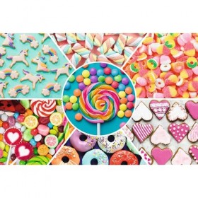 Trefl-300 Pièces Puzzle, 23004, Bonbons