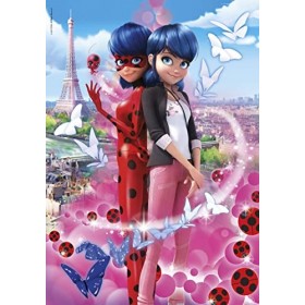 Clementoni-Clementoni-27076-Supercolor Collection-Miraculous-104 pièces, 27076, Multicolore