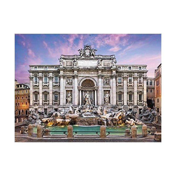 Clementoni 35047, Puzzle Collection, Fontaine de Trevi, 500 Pièces