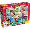 Lisciani - CoComelon - Maxi Puzzle pour enfants a partir de 3 ans, 60 pièces, 2 en 1 Double Face Recto / Verso avec le dos à 