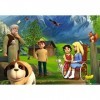 RAVENSBURGER PUZZLE- Heidi Gemeinsame Zeit in Den Bergen Ravensburger 40055555563 Jeu de Puzzle 12 pièce s , 05143, Jaune