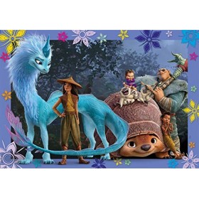 Clementoni- Puzzle Raya y el Ultimo Dragon 104pzs Does Not Apply Disney Raya-104 pièces Enfant-fabriqué en Italie, 6 Ans et P