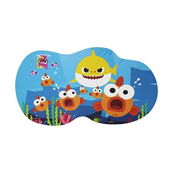 Spin Master Puzzle Pinkfong Baby Shark Foam, 6054917, Multicolore