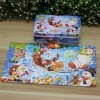 FunnyGoo Casse-tête en Bois de 60 pièces Joyeux Noël Noël Santa dans Une boîte Grand Cadeau pour Les Enfants