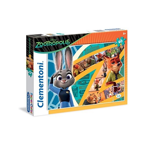 Clementoni - 26959.4 - Puzzle - Zootpie - 60 Pièces