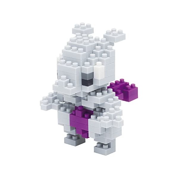 nanoblock NBPM006 Pokemon Mewtwo, Colourful