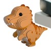 Livpuss Puzzle de Dinosaures pour,Puzzles de Dinosaures pour,Jouet de Puzzle de Raptor de stégosaure en Papier 3D | Jouet édu