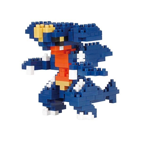 Nanoblock - NBPM-075 - Pokemon Garchomp Carchacrok Knakrack Multicolore