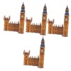 Toyvian 1 Jeu Casse-tête Big Ben Jeu De Construction Big Ben Puzzle Big Ben Angleterre Jouets Éducatifs Puzzles De Grande Tai