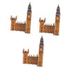 Toyvian 1 Jeu Casse-tête Big Ben Jeu De Construction Big Ben Puzzle Big Ben Angleterre Jouets Éducatifs Puzzles De Grande Tai