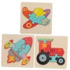 DIKACA 3 Pièces Puzzle Jouets pour Enfants Jouets Adultes Jouets Adilt Jouet pour Enfants Jouets pour Garçons Décor pour Enfa