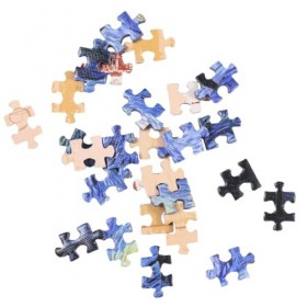 ibasenice Ensemble De 150 Pièces Casse-tête du Pays des Merveilles Casse-tête Paysage Jouets Éducatifs Scie Sauteuse Jouets D