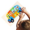 JVAN Puzzle de Voiture pour Tout-Petits | Puzzle des Lumières,Jouets 3D pour développer la motricité Fine, Puzzle déveil pou