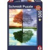 Schmidt , The Seasons Tree Puzzle - 500pc, Puzzle, Ages 12+, 1 Players