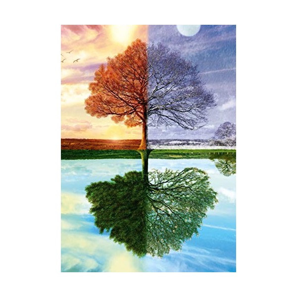 Schmidt , The Seasons Tree Puzzle - 500pc, Puzzle, Ages 12+, 1 Players