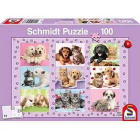 Schmidt Spiele Animaux Non Mes Amis Les bêtes, 100 pcs, 56268