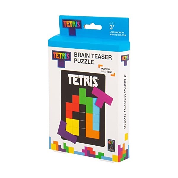 Fizz Creations-Puzzle-17707 Tetris Puzzle, FIZZ-2129, Multicolore, 12 x 16cm