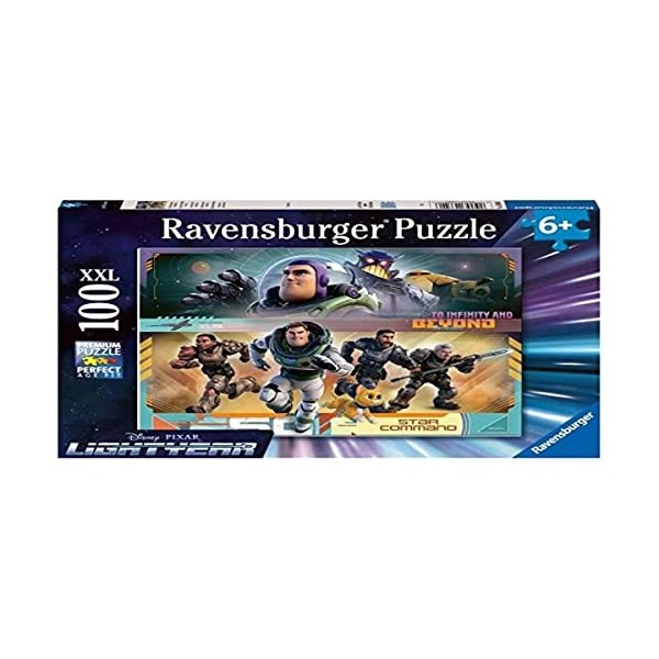 Ravensburger Disney Pixar Buzz Lightyear Jigsaw Puzzles for Kids Age 6 Years Up - 100 Pieces XXL