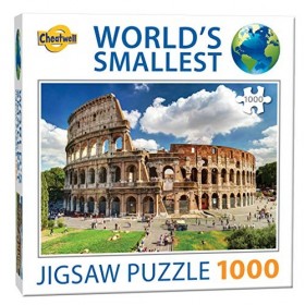 Cheatwell Games 13138 Puzzle Worlds Smallest 1000 Piece Jigsaw Colosseum