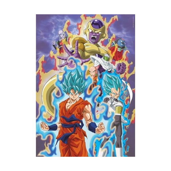 Clementoni Supercolor Dragonball – 180 pièces Enfants 9 Ans, Puzzle Super-héros, Anime, fabriqué en Italie, 21726, Multicolor