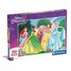 Clementoni Supercolor Disney Princess – 180 pièces Enfants 7 Ans, Puzzle Dessins animés, fabriqué en Italie, 29787, Multicolo